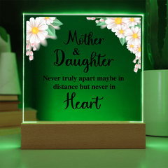 To My Daughter Distance – Acrylic Square